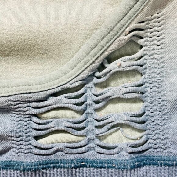 PINK VICTORIA'S SECRET SPORT Blue Ombre Sports Bra - Size Medium - Picture 3 of 7